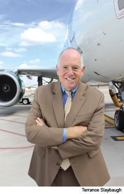 Taking off with Terrance Slaybaugh