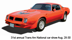 Dayton Festivals: National Trans Am Car Show